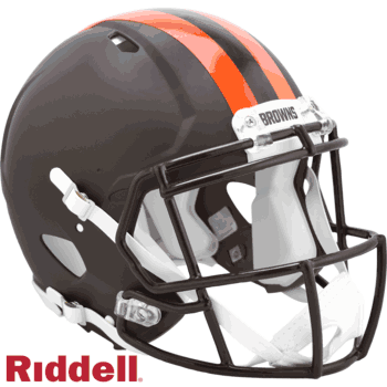 Cleveland Browns Full Size Speed Replica Football Helmet 2025 Alternate On-Field - NFL