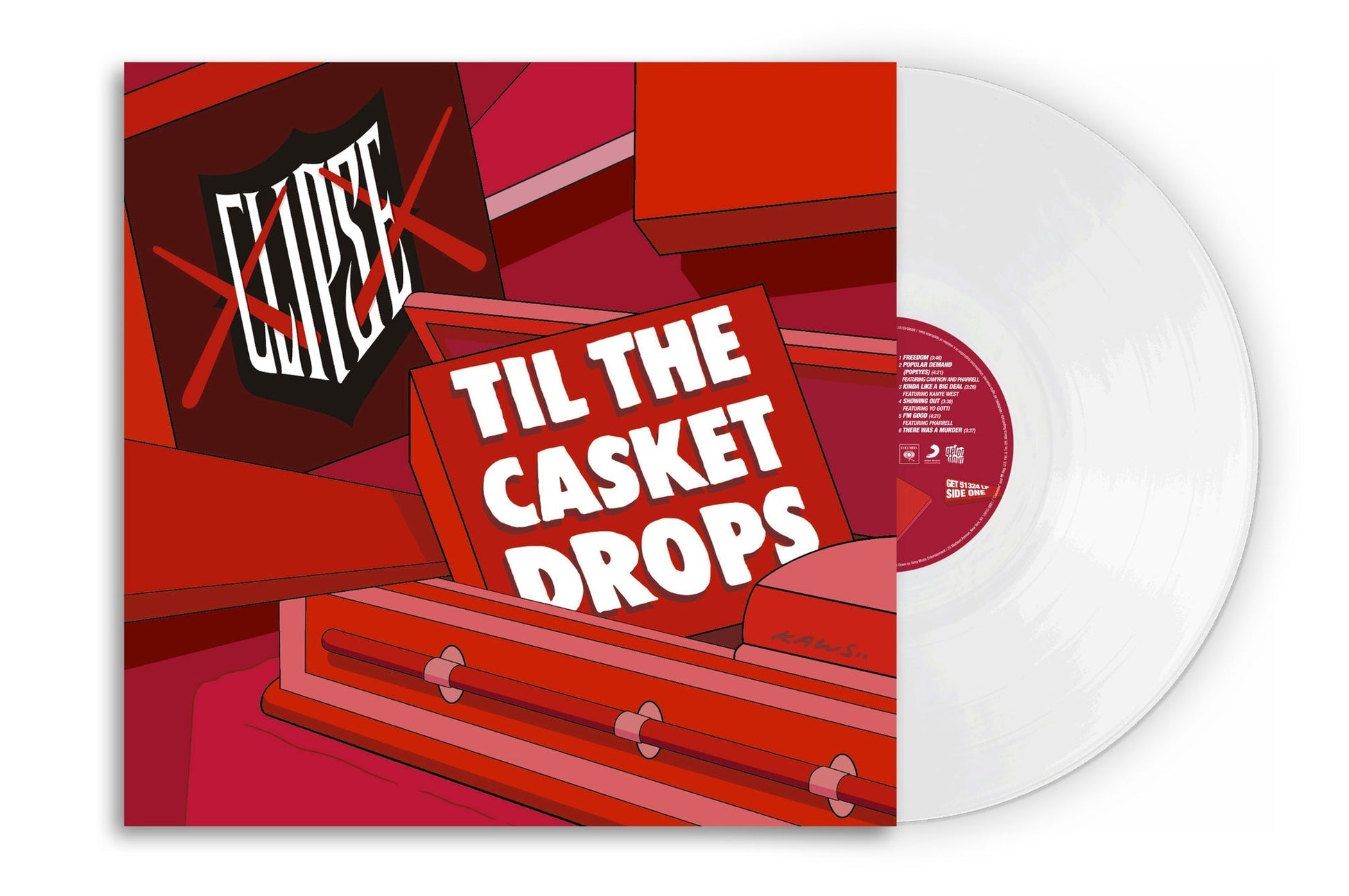 Til The Casket Drops [Pristine White Vinyl] Vinyl Record