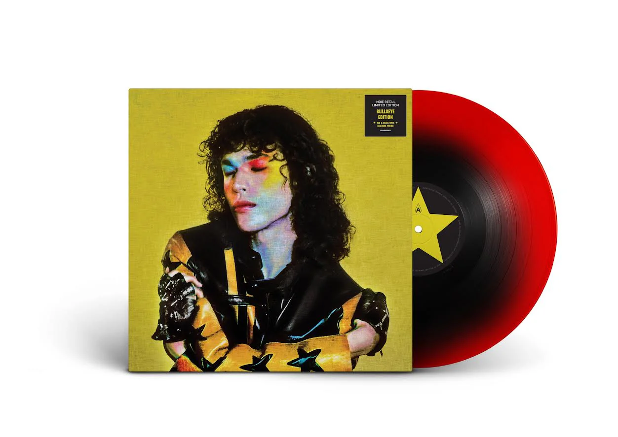 Conan Gray - Found Heaven (Indie Exclusive, Colored Vinyl, Bullseye Red & Black, Poster) Vinyl Record