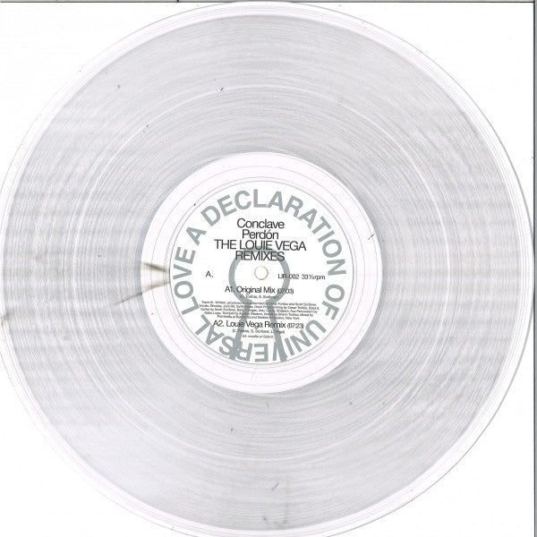 Perdón (The Louie Vega Remixes)  Generic Vinyl Record