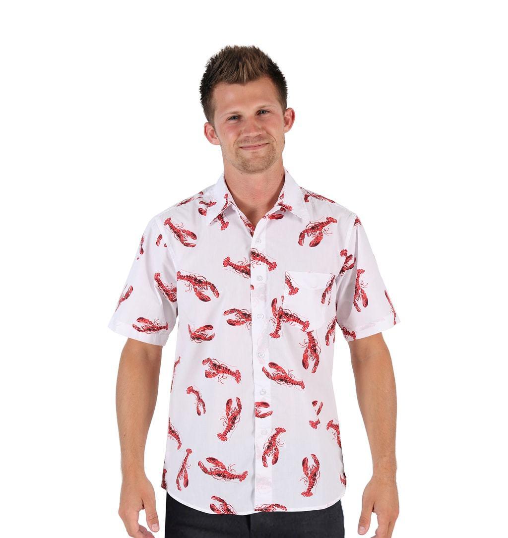 Cosmo Kramer Lobster Button-Up Shirt