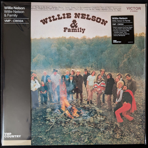 Willie Nelson & Family Vinyl Record