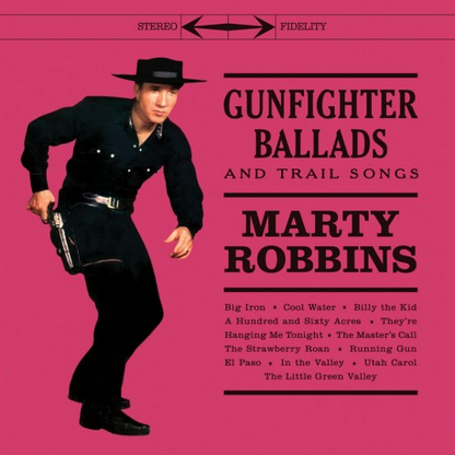 Marty Robbin’s Gunfighter Ballads And Trail Songs (RED VINYL) Vinyl Record