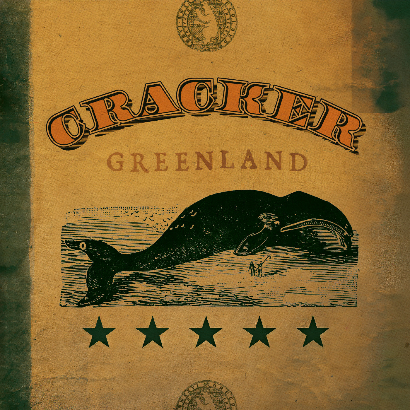 PRE-ORDER Cracker - Greenland (Orange Eco Mix Vinyl) [Vinyl] Vinyl Record