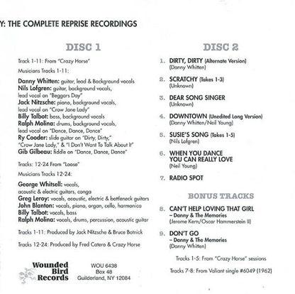 Crazy Horse – Scratchy: Complete Reprise Recordings Music CD