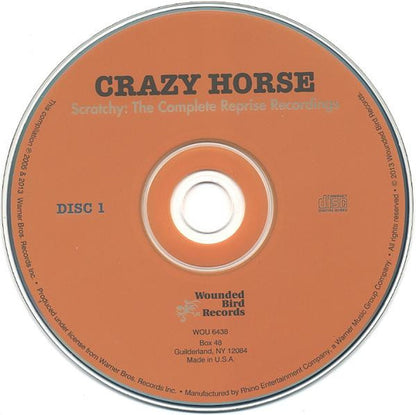 Crazy Horse – Scratchy: Complete Reprise Recordings Music CD