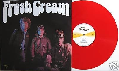 Cream  Fresh Cream Special Edition, Clear Red Vinyl Vinyl Record
