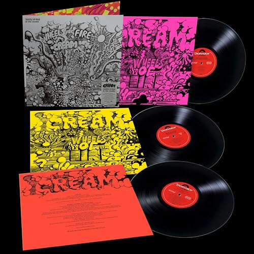 Cream - Wheels Of Fire: In The Studio [180G 3 LP] [Vinyl] Vinyl Record