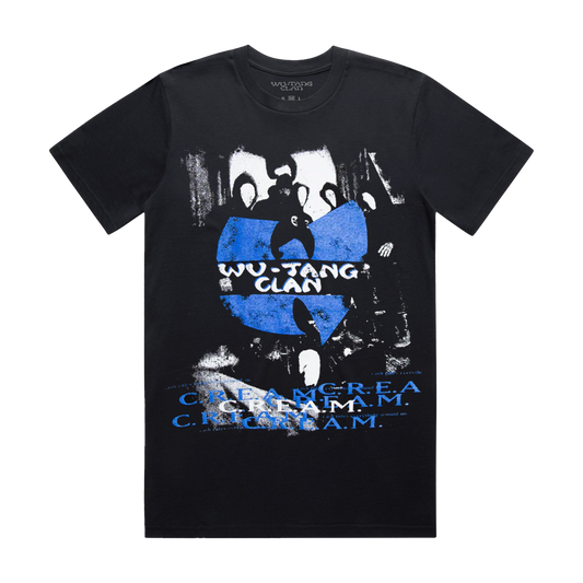 Wu-Tang Clan Officially Licensed C.R.E.A.M. Mens T Shirt Black