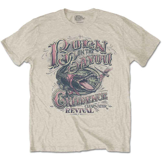 Creedence Clearwater Revival Born on the Bayou [T-Shirt] Officially Licensed
