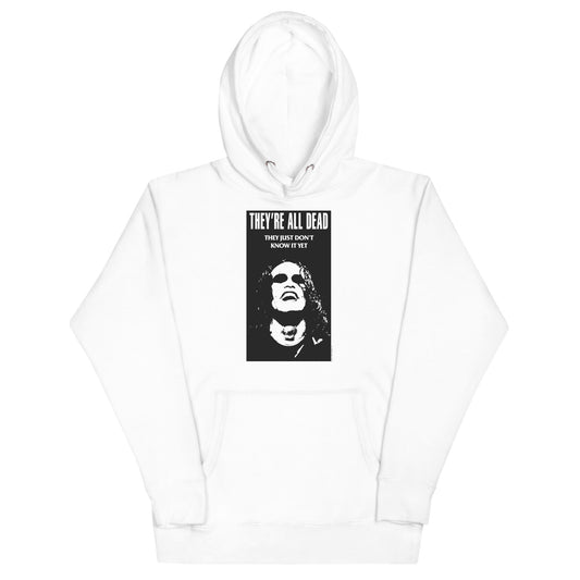 The Crow Dead Movie Poster Mens Hoodie White