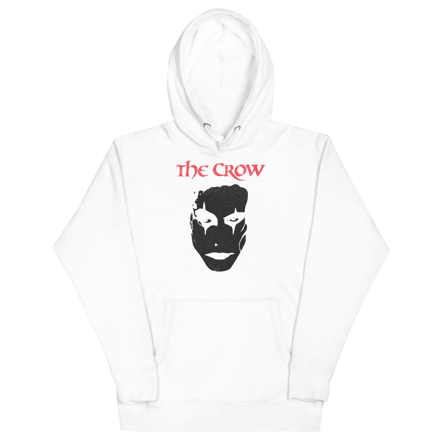 The Crow Black Crow Mens Hoodie White