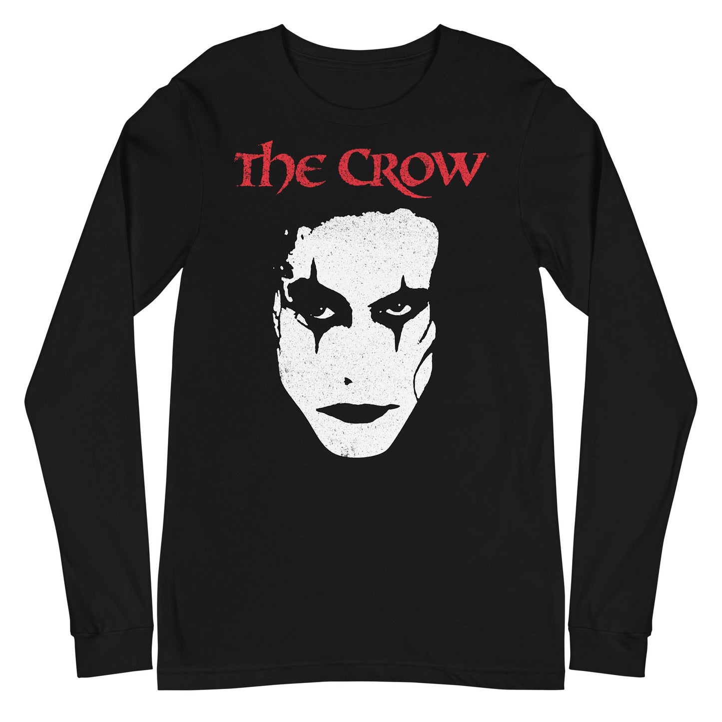 The Crow Crow Eyes Mens Long Sleeve Shirt Black