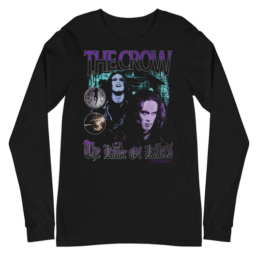 The Crow Killer of Killers Mens Long Sleeve Shirt Black