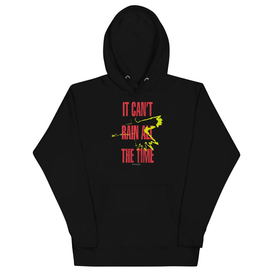 The Crow Can't Rain Mens Hoodie Black