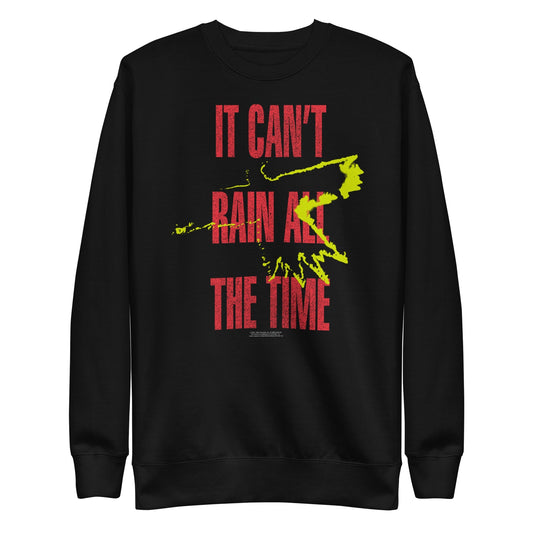 The Crow Can't Rain Mens Sweatshirt Black