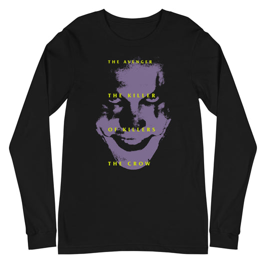 The Crow Avenger Mens Long Sleeve Shirt Black