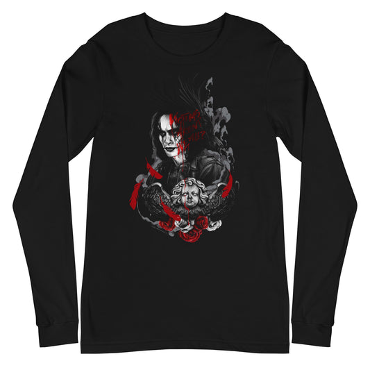 The Crow Victims Aren't We All? Mens Long Sleeve Shirt Black