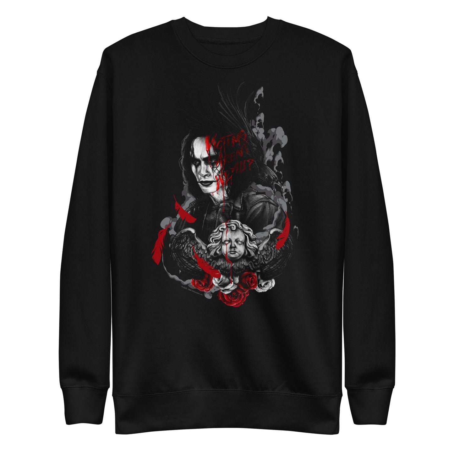 The Crow Victims Aren't We All? Mens Sweatshirt Black