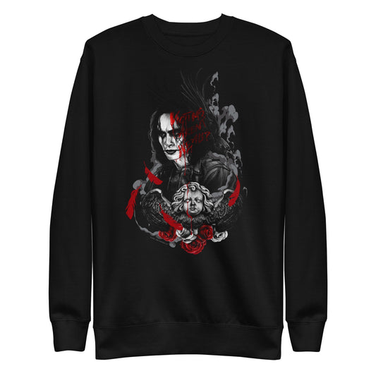 The Crow Victims Aren't We All? Mens Sweatshirt Black