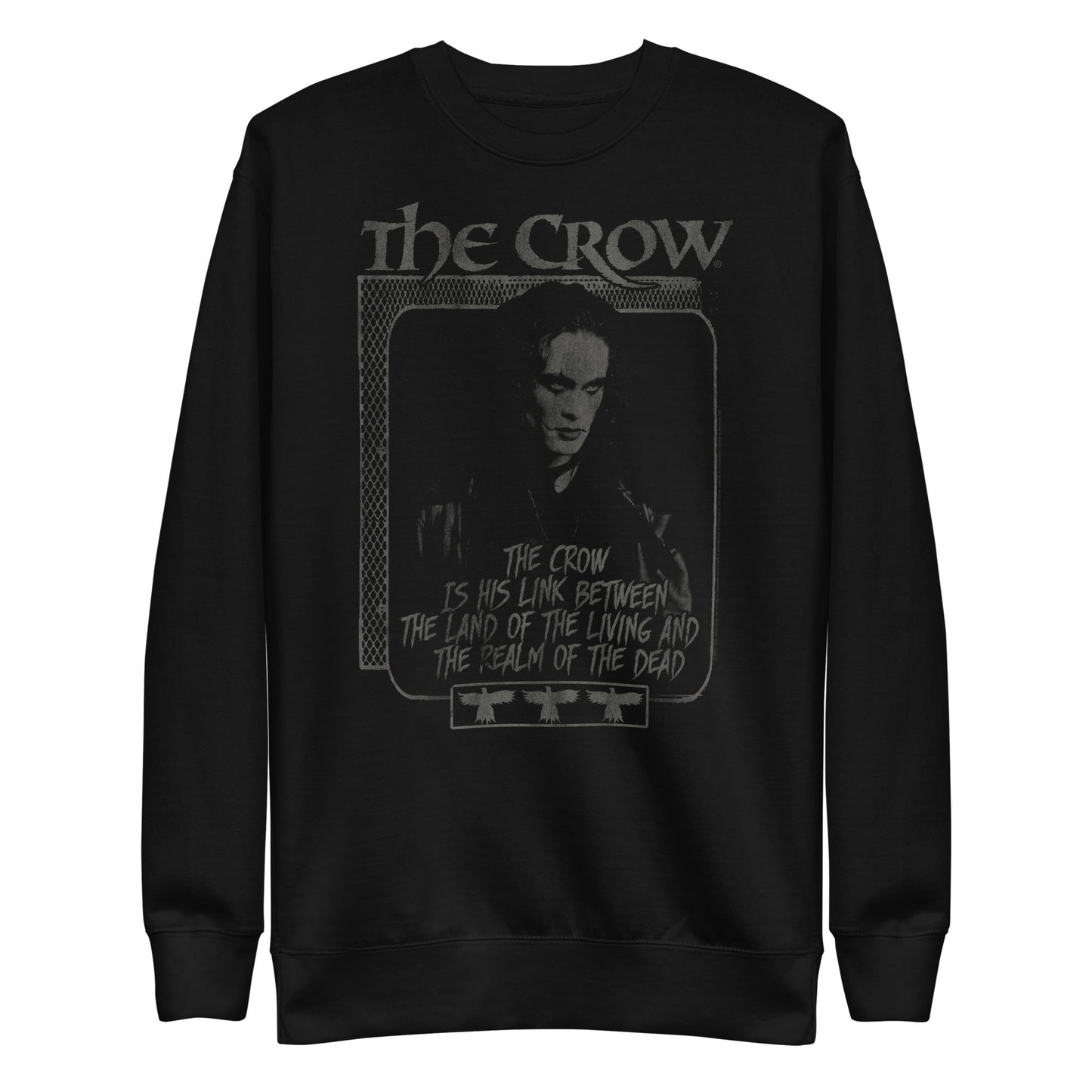 The Crow Eulogy Mens Sweatshirt Black