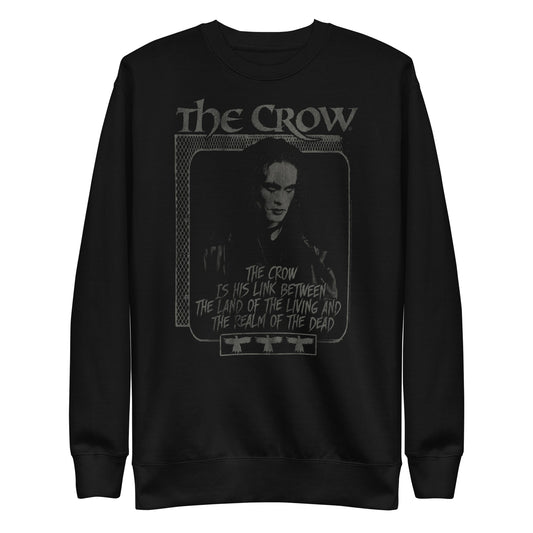 The Crow Eulogy Mens Sweatshirt Black