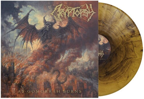 Cryptopsy - As Gomorrah Burns (Gold & Black Galaxy Colored Vinyl) Vinyl Record
