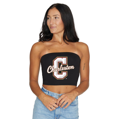 College of Charleston Black Womens Tube Top Officially Licensed