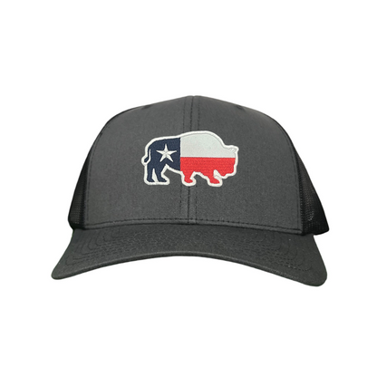 Last Stand / Bison Texas Flag / 050 / MM Hat