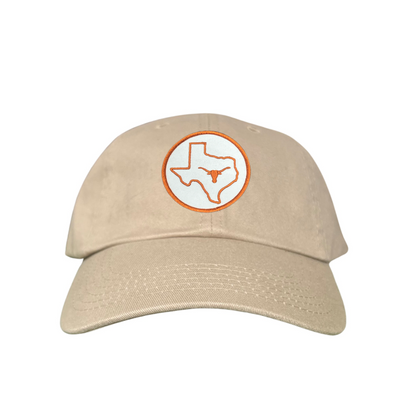 Texas Longhorns Circle State with Steer Head / Hats / 044 / UT9038 / KC Hat