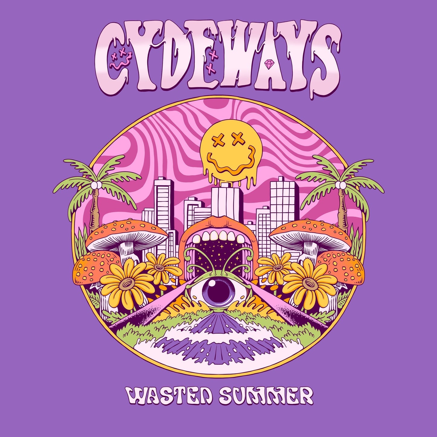 Wasted Summer [Purple Swirl Vinyl] Vinyl Record