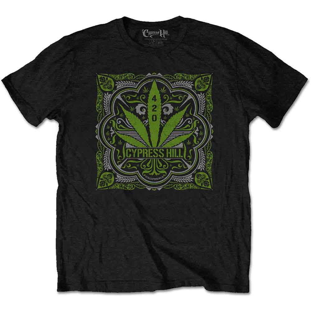 Cypress Hill 420 Leaf Mens T Shirt Officially Licensed