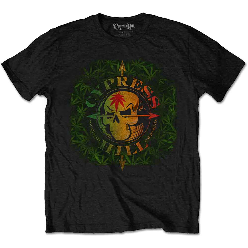 Cypress Hill South Gate Logo & Leaves [T-Shirt]