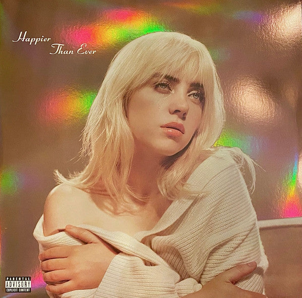 Billie Eilish Happier Than Ever (2LP/Recycled Vinyl/Rainbow Foil Jacket) (Rsd) Vinyl Record
