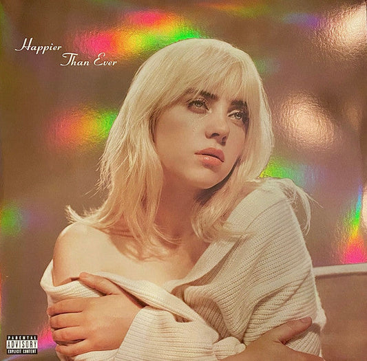 Billie Eilish Happier Than Ever (2LP/Recycled Vinyl/Rainbow Foil Jacket) (Rsd) Vinyl Record