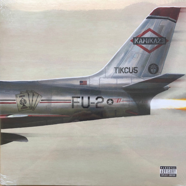 Eminem - Curtain Call 2 (2LP) & Encore & Curtain Call: Hits & Recovery & Marshall Mathers LP 2 & Kamikaze (Opaque Olive Green LP Vinyl/Gatefold Jacket) & Slim Shady LP & Marshall Mathers LP & Eminem Show
