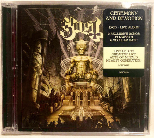 Ghost - Ceremony & Devotion (2Music CD)
