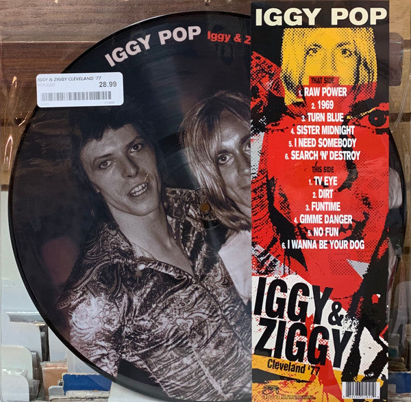 Iggy Pop - Iggy & Ziggy: Cleveland 77 - LP Vinyl Record