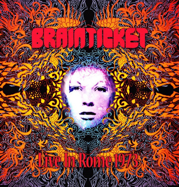 Brainticket - Live In Rome 1973 (Red/Yellow Splatter LP Vinyl) Vinyl Record