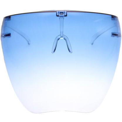 Ombre Protective Face Shield Full Cover Visor Glasses/Sunglasses (Anti-Fog) D188