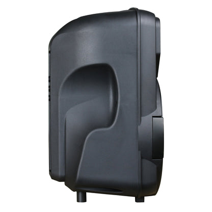 Supersonic Portable Bluetooth 8" Speaker w TWS, FM Radio & Vol-Mic Controls (IQ-5708DJBT)