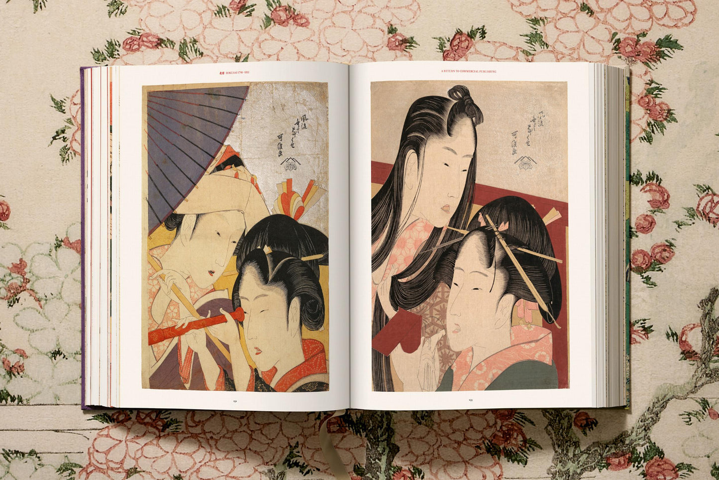 Hokusai (German, French, English) Book