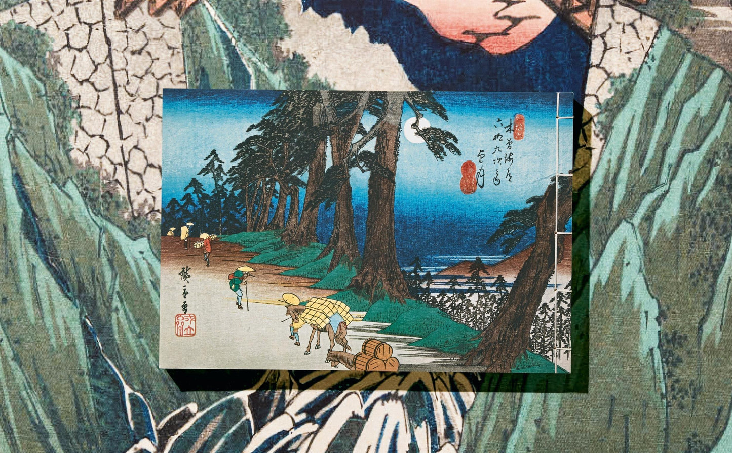 Hiroshige & Eisen. The Sixty-Nine Stations along the Kisokaido (German, French, English) Book