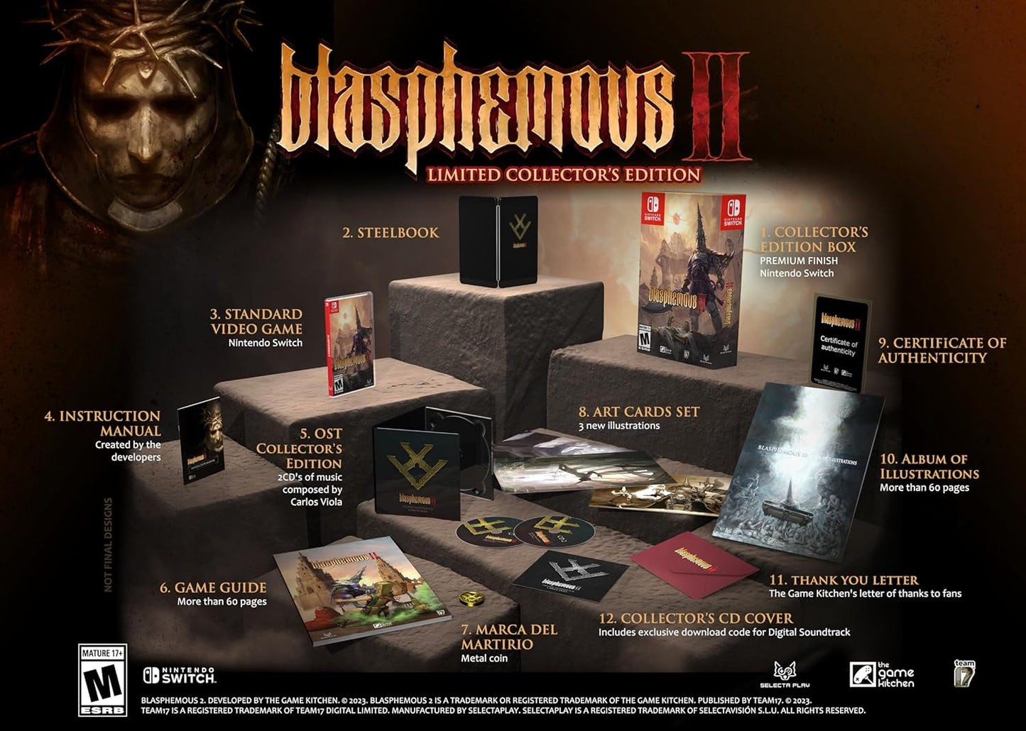 Blasphemous II Limited Collector'S Edition for Nintendo Switch