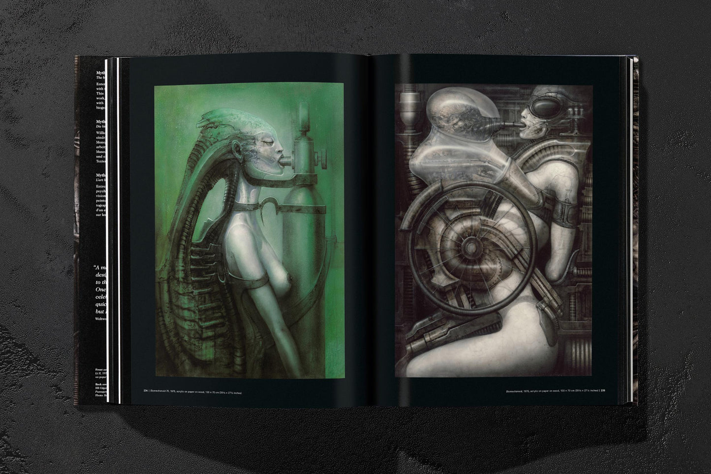 HR Giger (German, French, English) Book