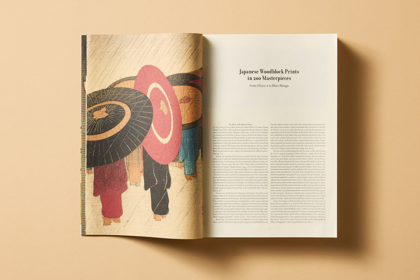 Japanese Woodblock Prints (German, French, English) Book