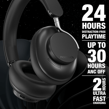 Naztech Aura 360 ANC Wireless Headphones