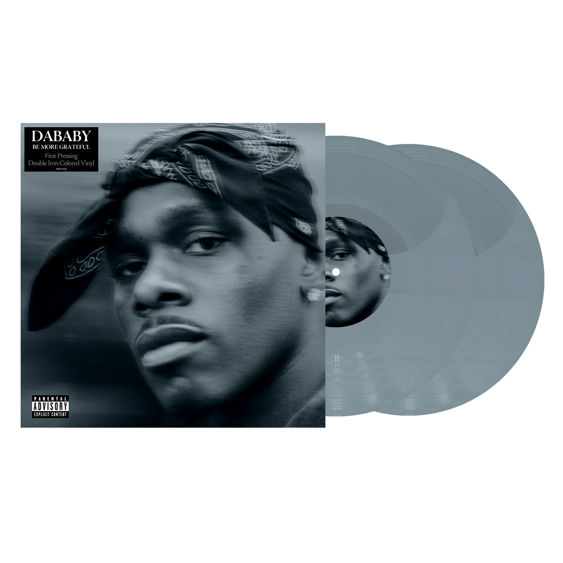 DaBaby - Be More Grateful [Iron Vinyl] [2LP] [Vinyl] Vinyl Record
