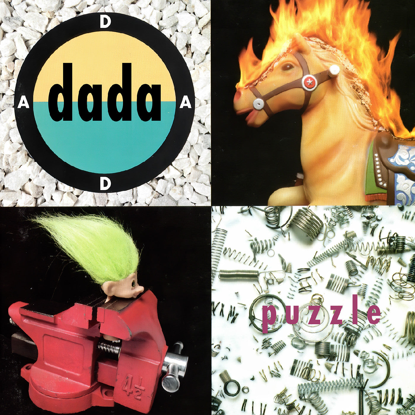 PRE-ORDER Dada - Puzzle - Remastered, Expanded, [Green & Yellow "Troll Hair" Vinyl] [Vinyl] Vinyl Record