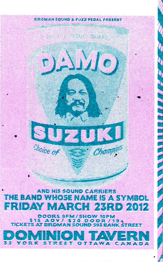 DAMO SUZUKI & THE BAND WHOSE NAME IS A SYMBOL - Live 2012 Cassette Tape